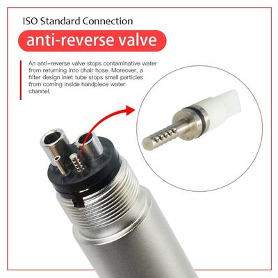 Τετραπλός αεροστρόβιλος ψεκασμού LED High Speed ​​Hand Piece