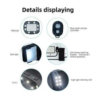 6000-6500K Orthodontic οδοντική λάμψη ελαφρύ Dimmable φωτογραφίας οργάνων