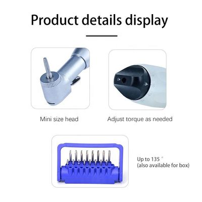Οδοντικά εμφυτεύματα πολλαπλών χρήσεων Silver Durable Universal με Ροπόκλειδο