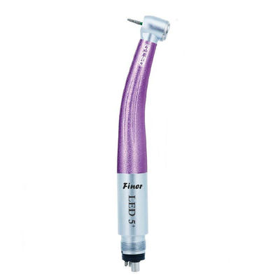 2 τρύπα 4 υλικό μετάλλων Handpiece αεροστροβίλων υψηλής ταχύτητας τρυπών με 5 οδηγήσεις