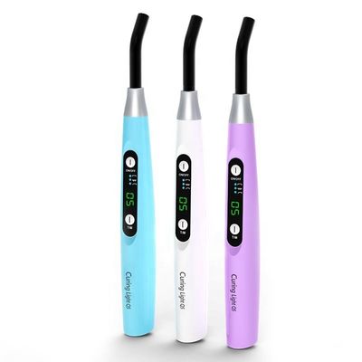 Φορητό DC 5V 1A Dental Curing Light Πολύχρωμο Μήκος κύματος 385-515nm