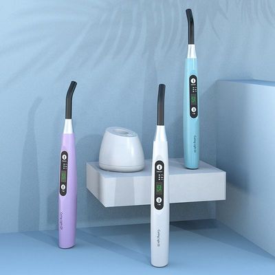 Φορητό DC 5V 1A Dental Curing Light Πολύχρωμο Μήκος κύματος 385-515nm