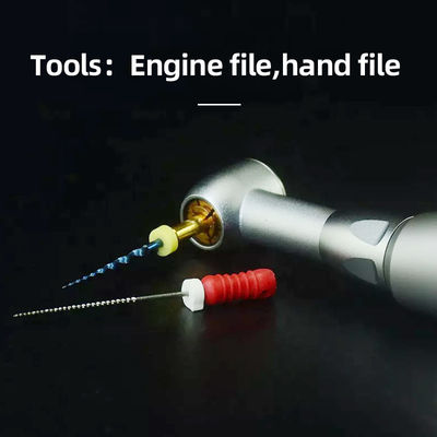 Ανοξείδωτη 2.35mm οδοντική μονάδα Handpiece με τα εργαλεία αρχείων χεριών σειράς ταχύτητας 000rpm
