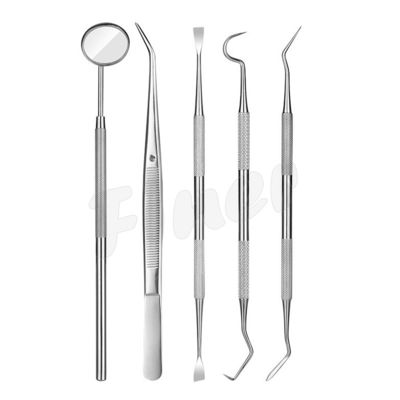 6pcs Ορθοδοντικές οδοντικές συσκευές Καθαρισμός δοντιών Ορθοδοντική οδοντική συσκευή