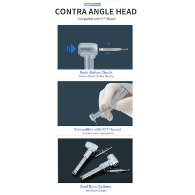 Οδοντιατρικό εξαρτήματα κεφαλή μέρος για Contra Angle Handpiece push Button οδοντιατρική κεφαλή
