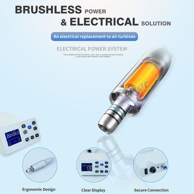 Οδοντιατρικός ηλεκτρικός κινητήρας Led Brushless Οδοντιατρικός ηλεκτρικός μικροκινητήρας με εσωτερικό ψεκασμό